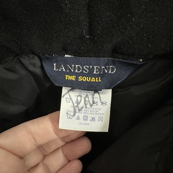 LANDS END the squall snow pants snowboarding winter waterproof black petite MP - Picture 6 of 9